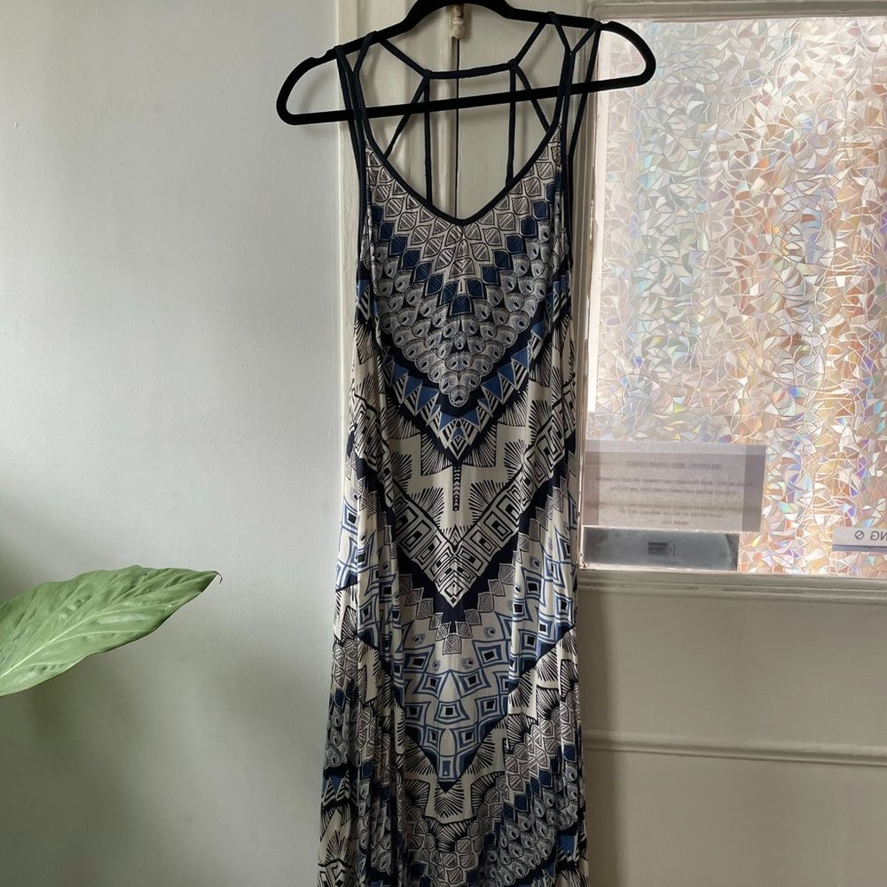 Lightweight Aztec Maxi Dress